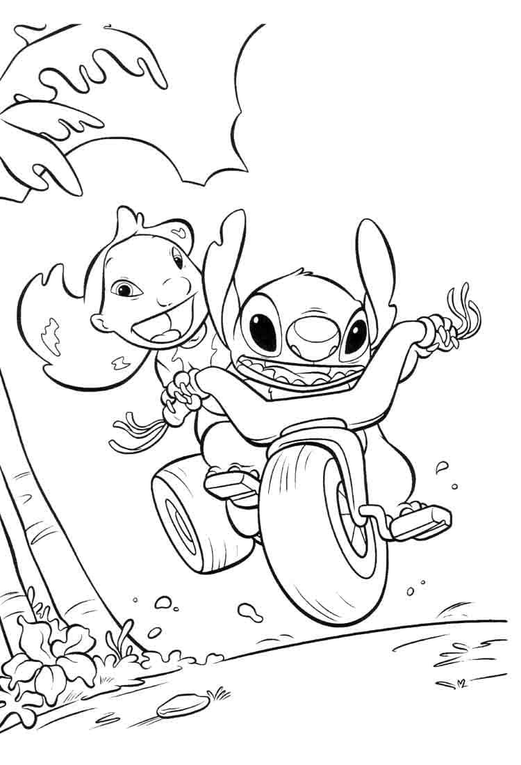 Lilo und Stitch (2) ausmalbilder