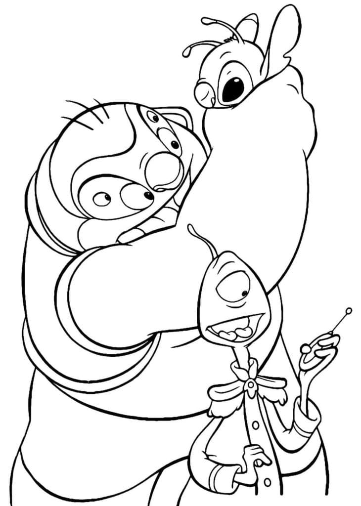 Lilo und Stitch (6) ausmalbilder