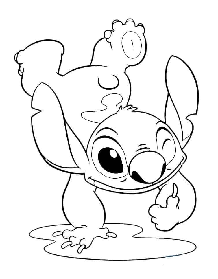 Lilo und Stitch für 2-jährige Kinder ausmalbilder