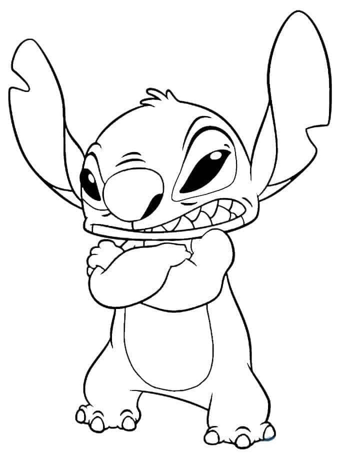 Lilo und Stitch für 4-jährige Kinder ausmalbilder