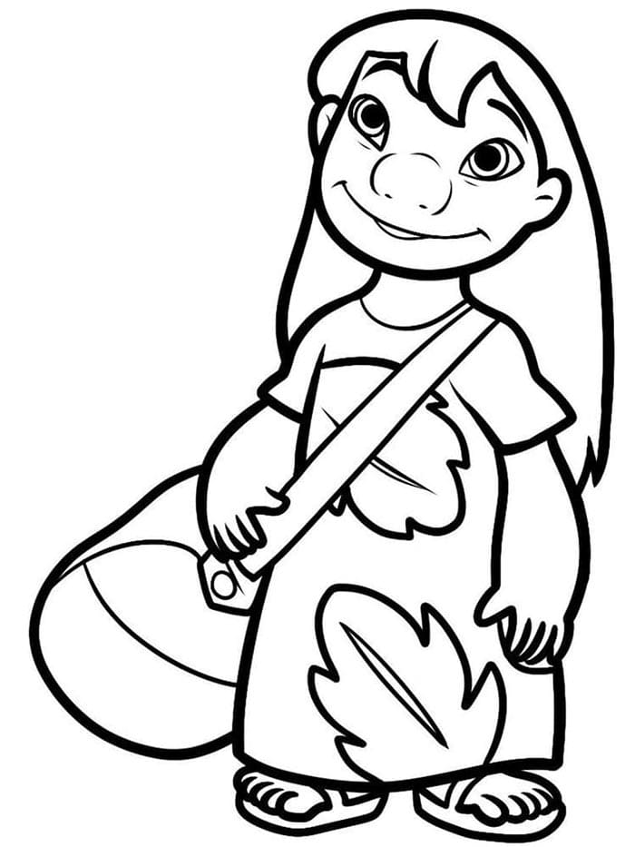 Lilo und Stitch für Kinder ausmalbilder