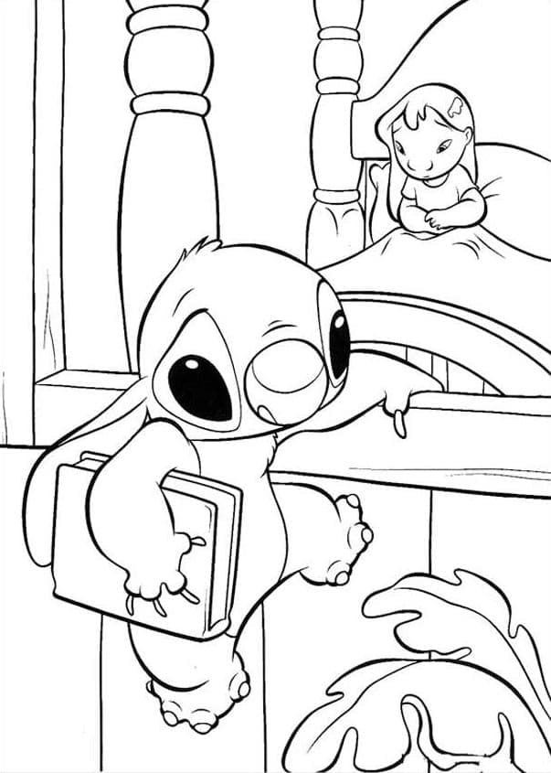 Lilo und Stitch kostenlos für Kinder ausmalbilder