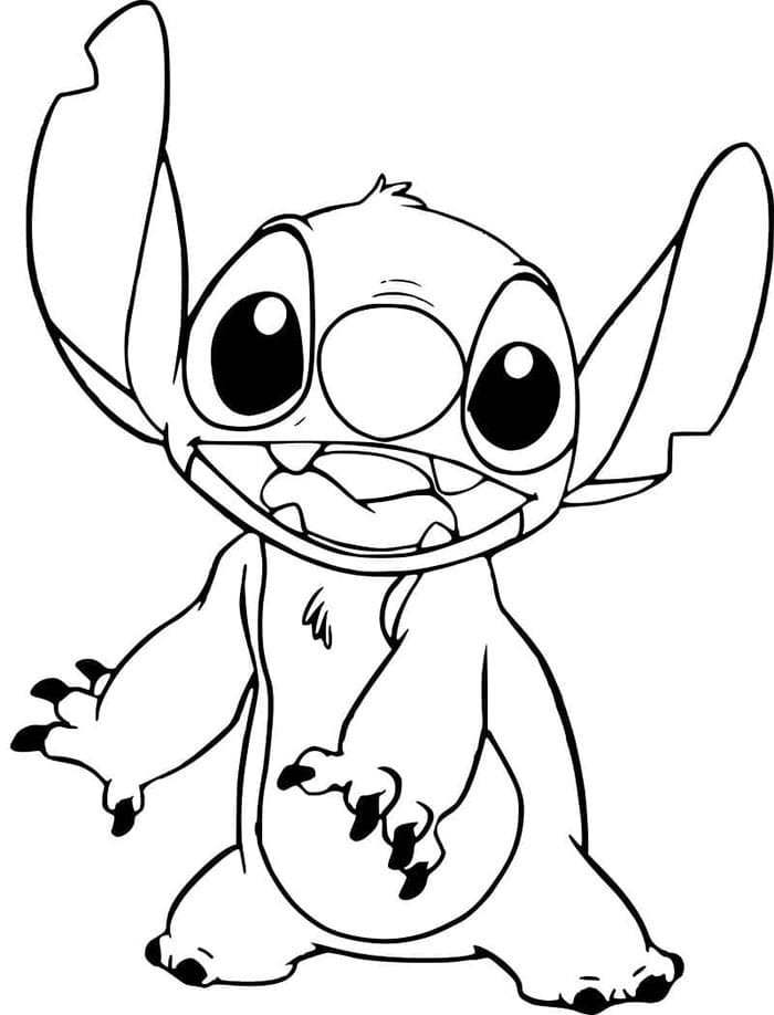 Lilo und Stitch kostenlos verfügbar ausmalbilder
