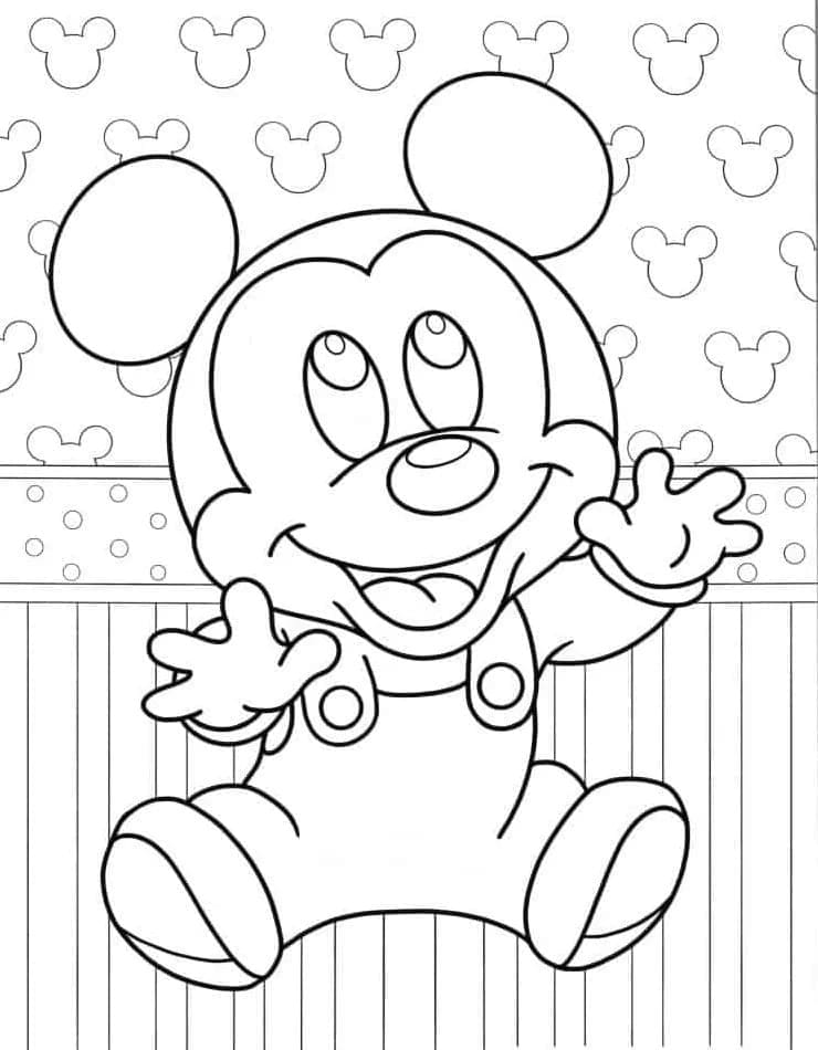 Mickey Mouse für 4-jährige Kinder ausmalbilder
