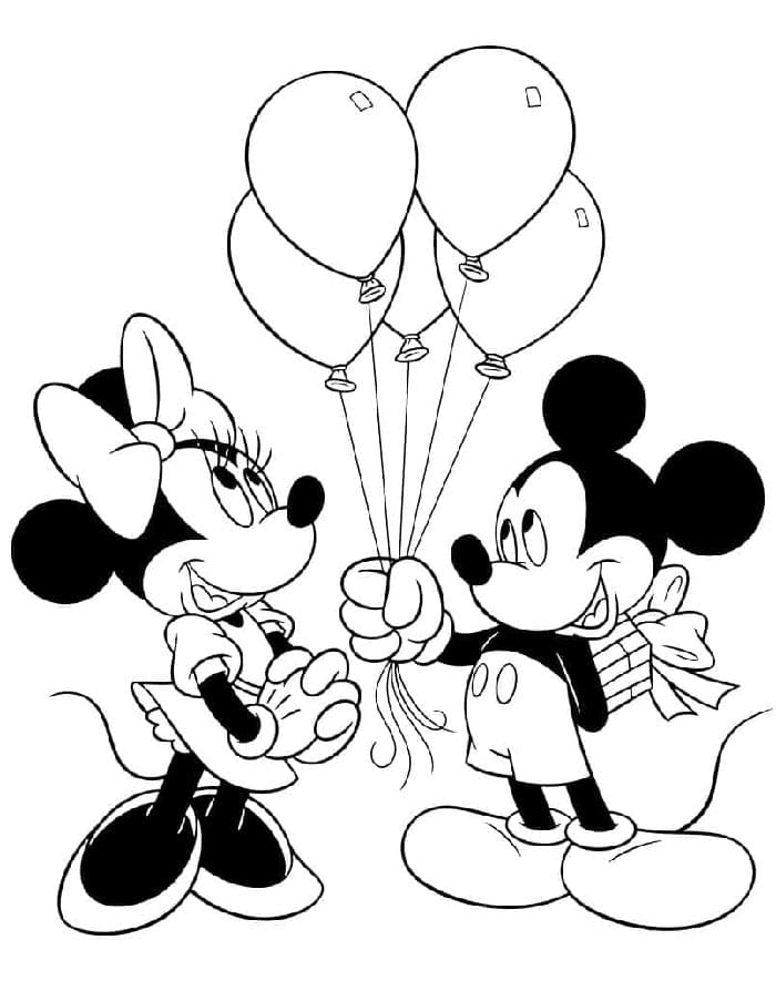 Mickey Mouse kostenlos druckbar ausmalbilder
