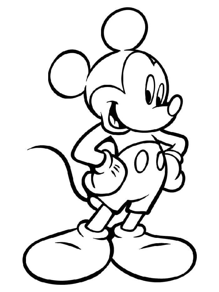 Micky Maus (4) ausmalbilder