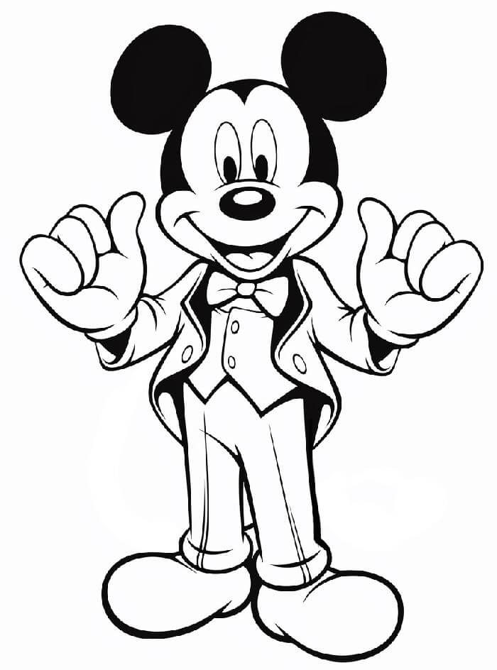 Micky Maus (5) ausmalbilder