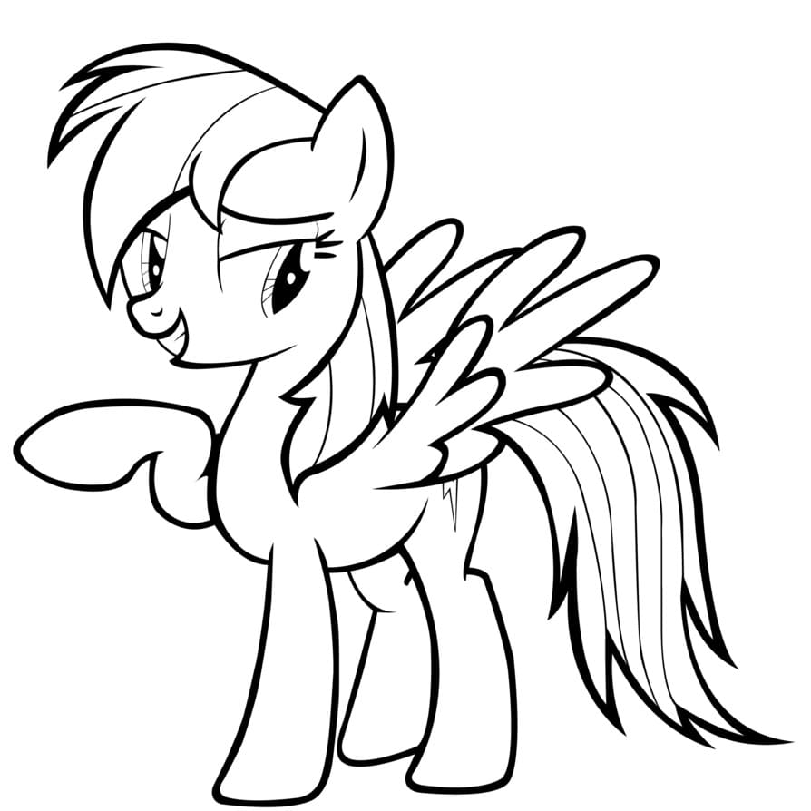 My Little Pony für 1-jährige Kinder ausmalbilder