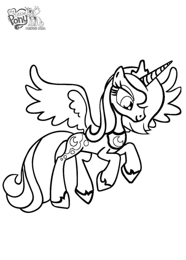 My Little Pony für 2-jährige Kinder ausmalbilder