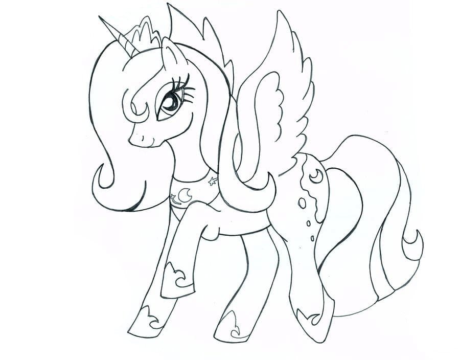My Little Pony für 3-jährige Kinder ausmalbilder