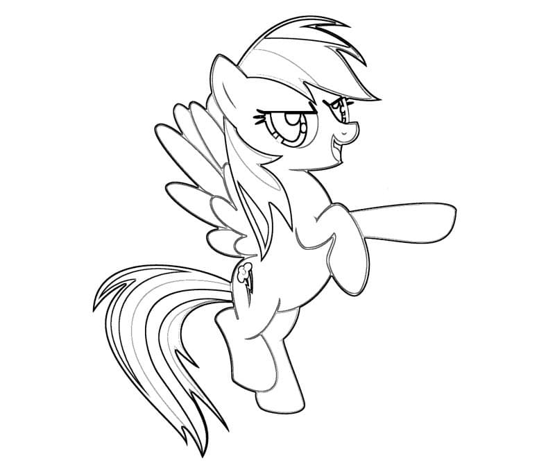My Little Pony für 4-jährige Kinder ausmalbilder