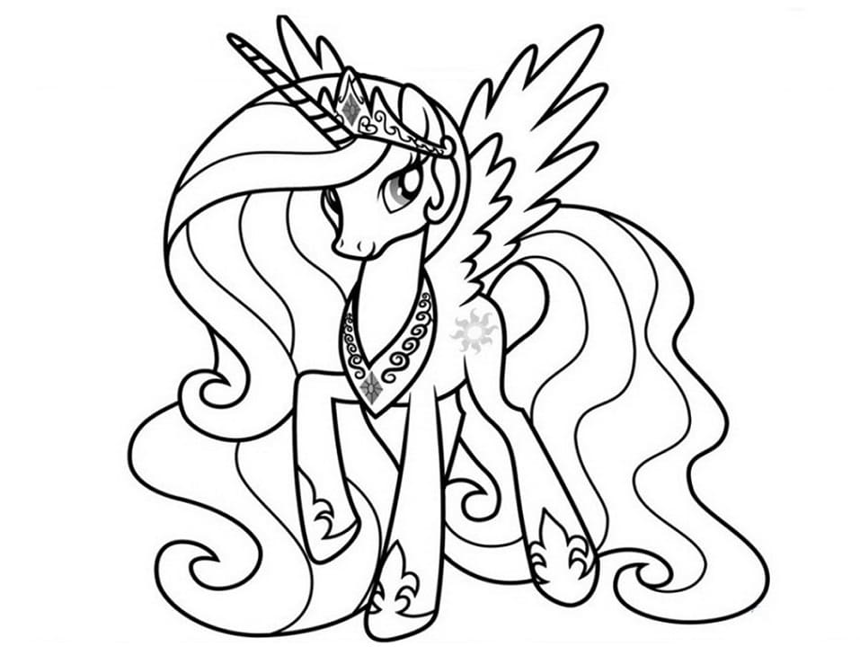 My Little Pony kostenlos für Kinder ausmalbilder