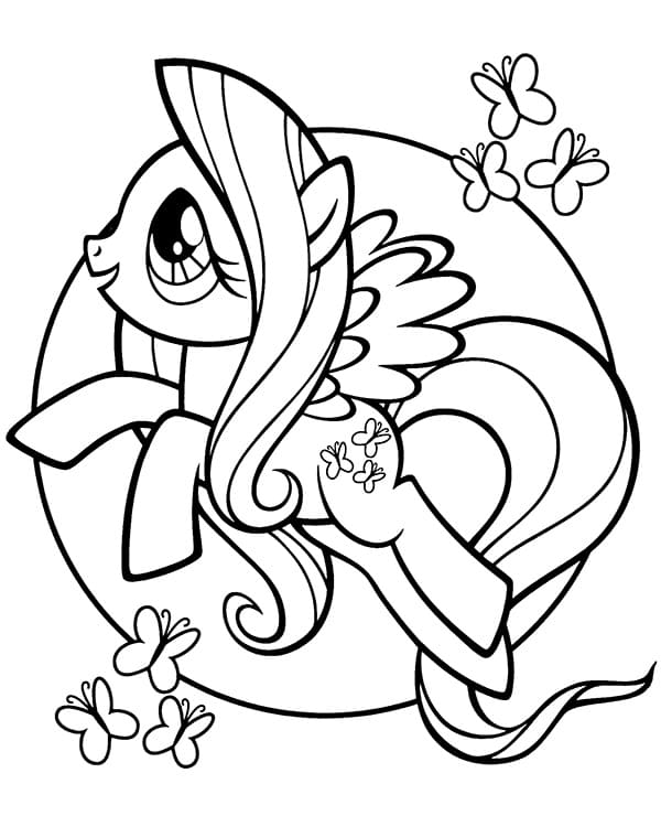 My Little Pony kostenloses Bild ausmalbilder