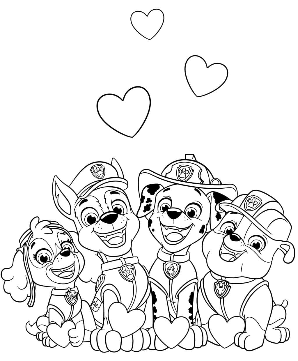Paw Patrol (17) ausmalbilder