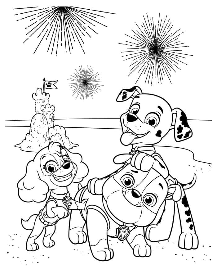 Paw Patrol (18) ausmalbilder