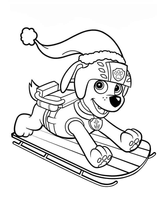 Paw Patrol gratis ausmalbilder