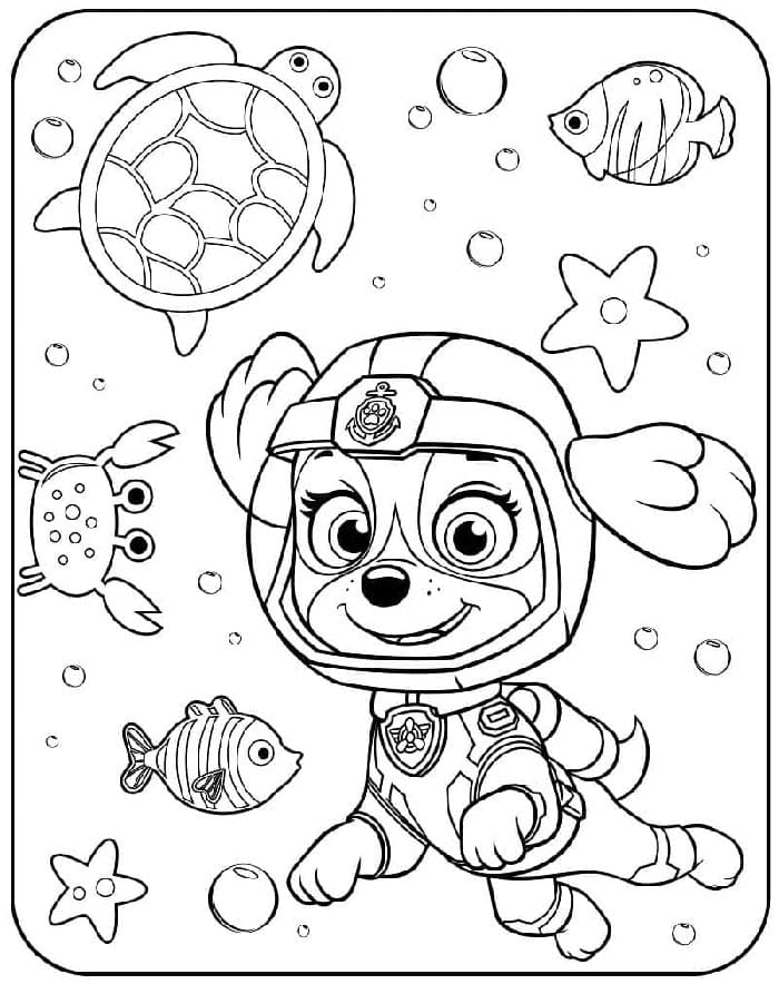 Paw Patrol kostenlos für Kinder ausmalbilder