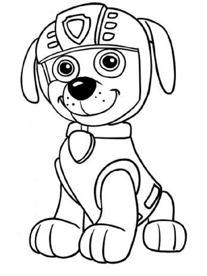 Paw Patrol zum Drucken ausmalbilder