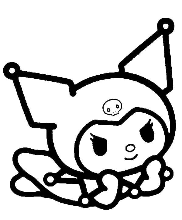 Sanrio-Figur Kuromi ausmalbilder