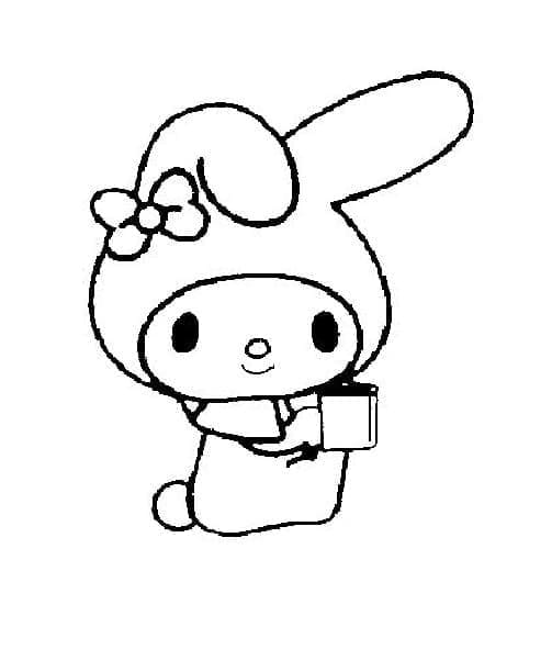 Sanrio-Figur My Melody ausmalbilder