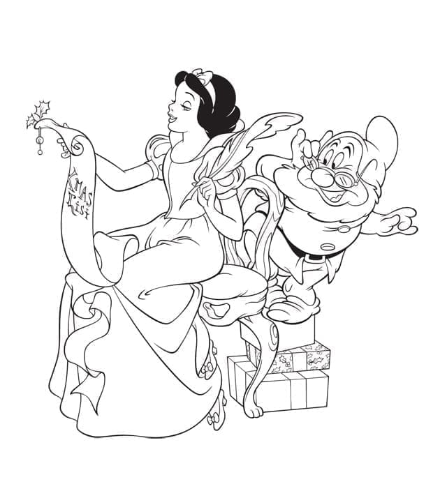 Schneewittchen als Disney-Motiv ausmalbilder