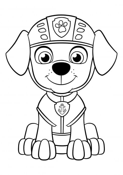 Sehr süße Paw Patrol ausmalbilder