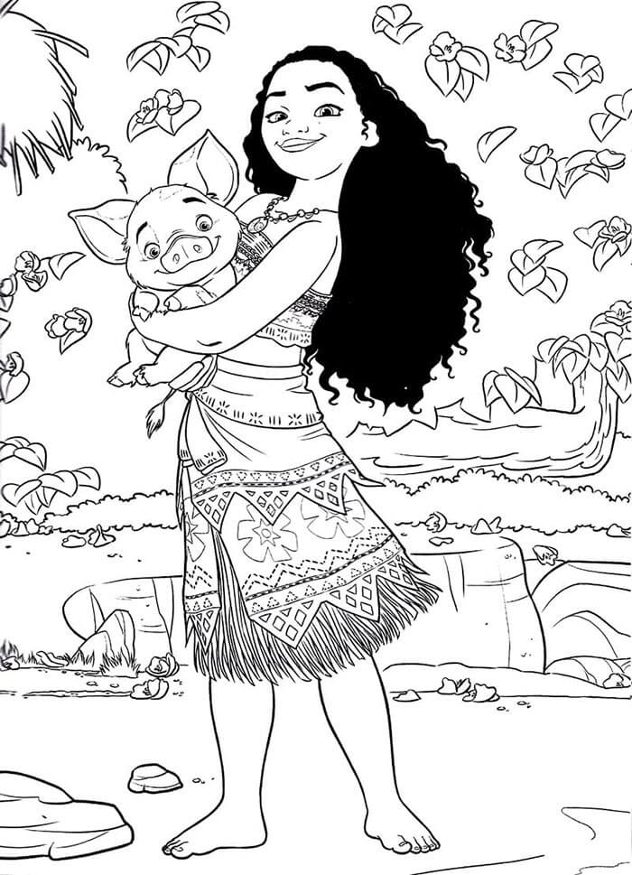 Vaiana (1) ausmalbilder