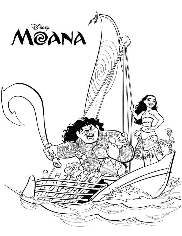 Vaiana (3) ausmalbilder