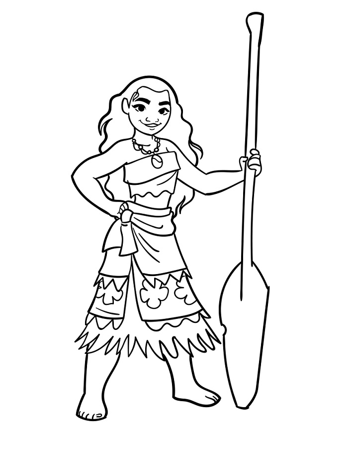 Vaiana ausmalbilder