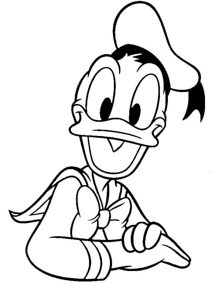 Donald Duck ausmalbilder