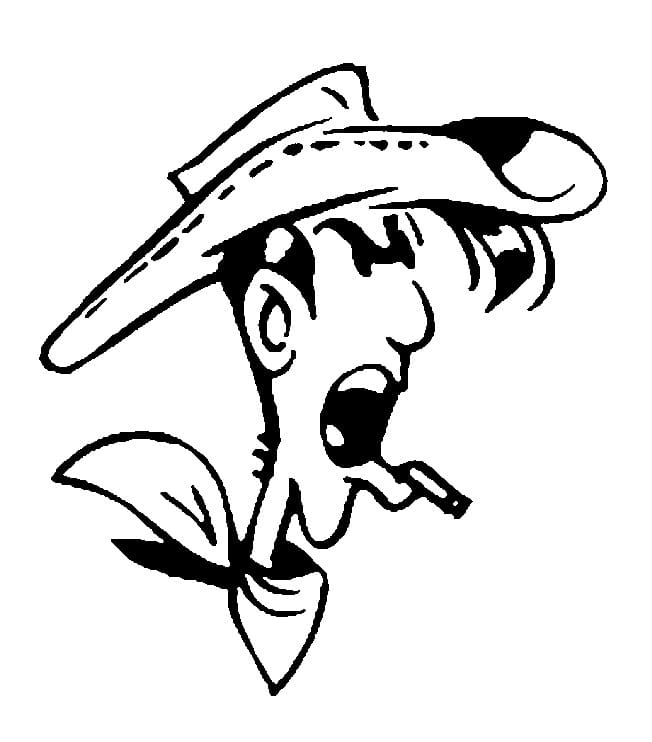 Lucky Luke kostenlos für Kinder ausmalbilder
