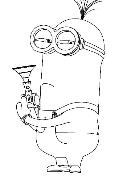 Minion zum Drucken
