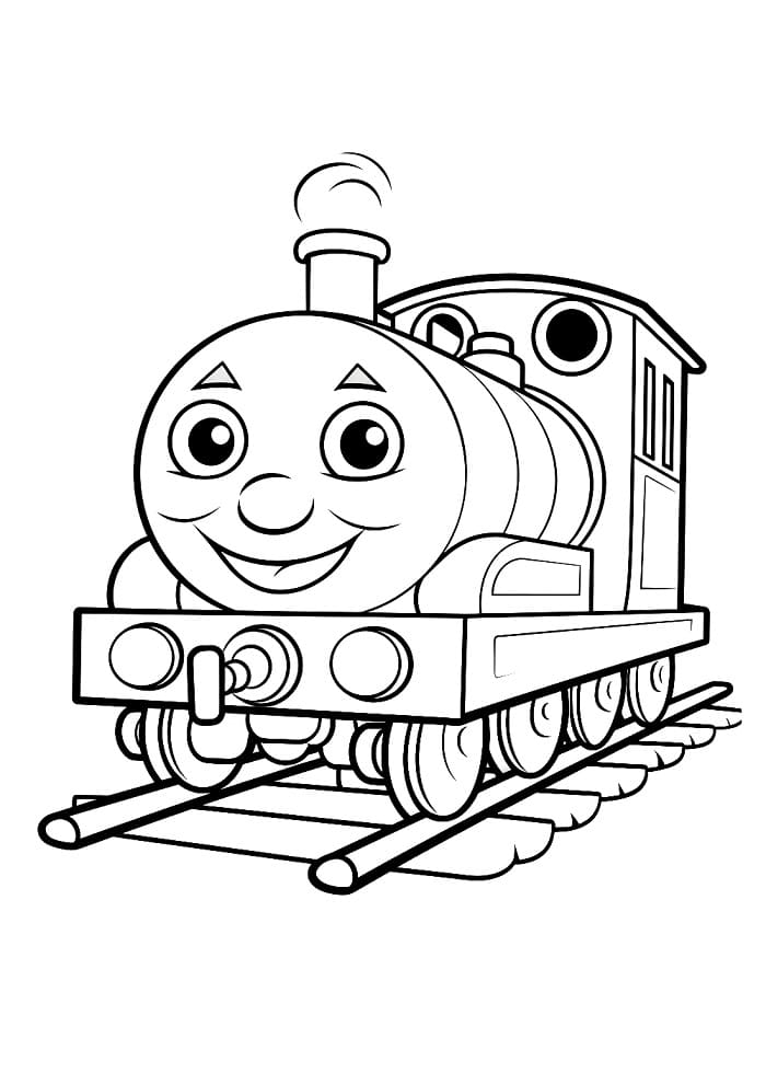 Animated Thomas ausmalbilder