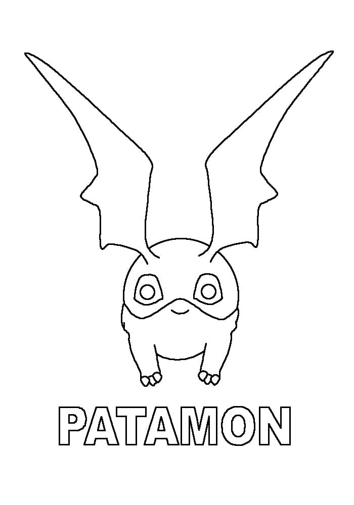 Anime Digimon ausmalbilder