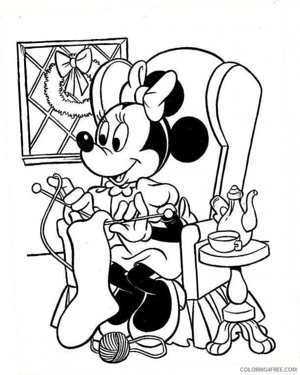 Ausdruckbare Minnie Maus für Kinder ausmalbilder
