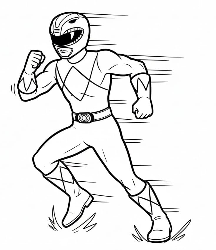 Ausdruckbare Power Rangers ausmalbilder