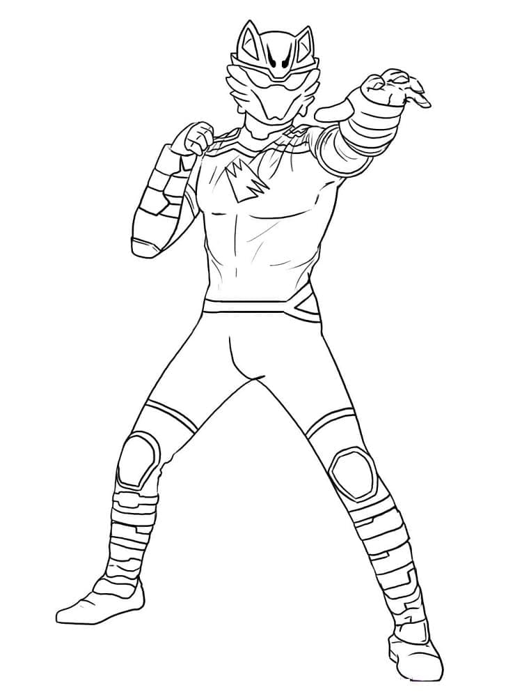 Ausdruckbare kostenlose Power Rangers ausmalbilder