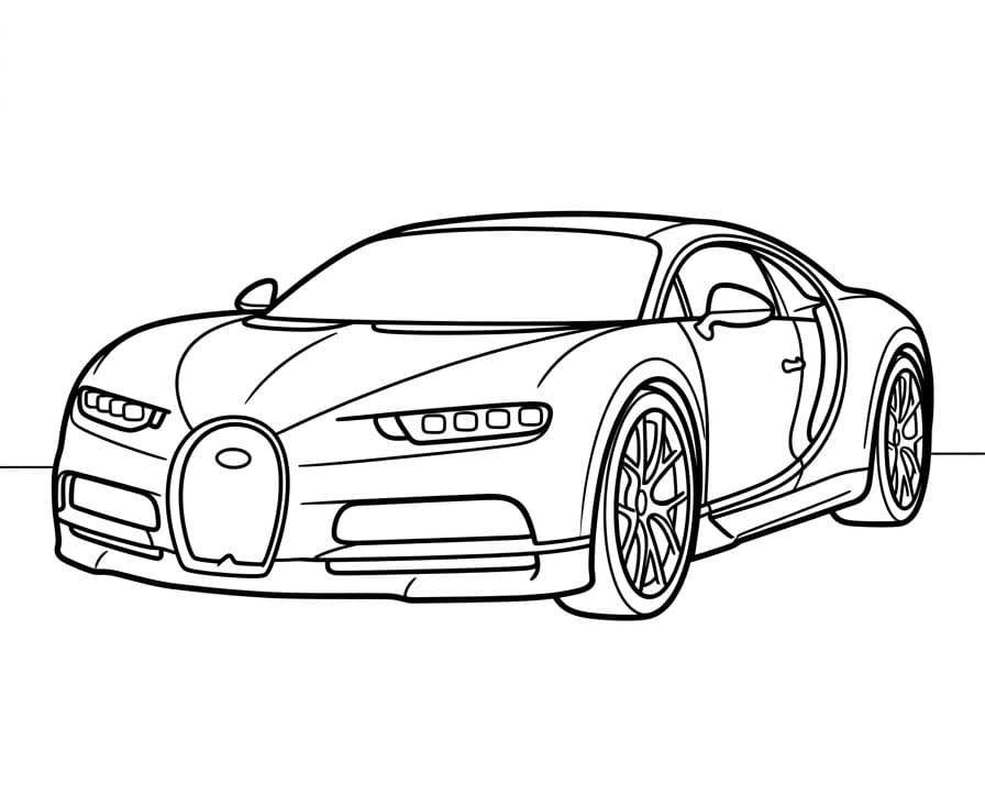 Ausdruckbarer Bugatti ausmalbilder