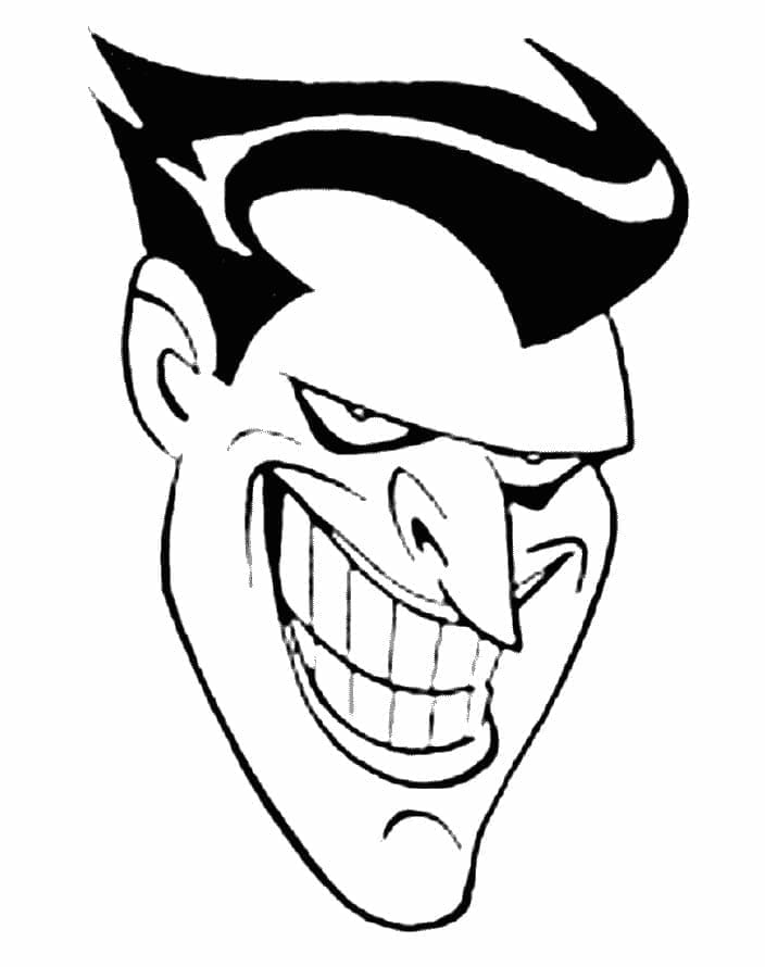 Ausdruckbarer Joker für Kinder ausmalbilder