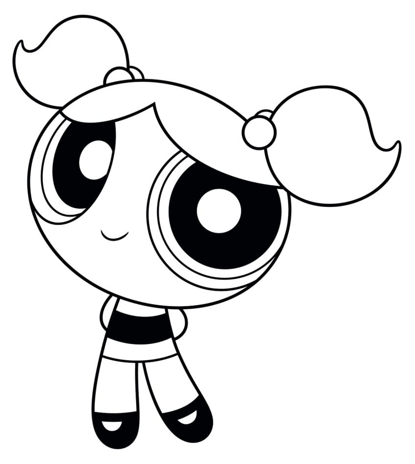 Ausdruckbares Bild von Powerpuff Girls ausmalbilder