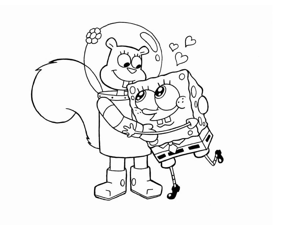 Ausdruckbares Bild von Spongebob ausmalbilder