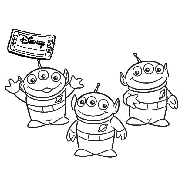 Ausdruckbares Bild von Toy Story ausmalbilder