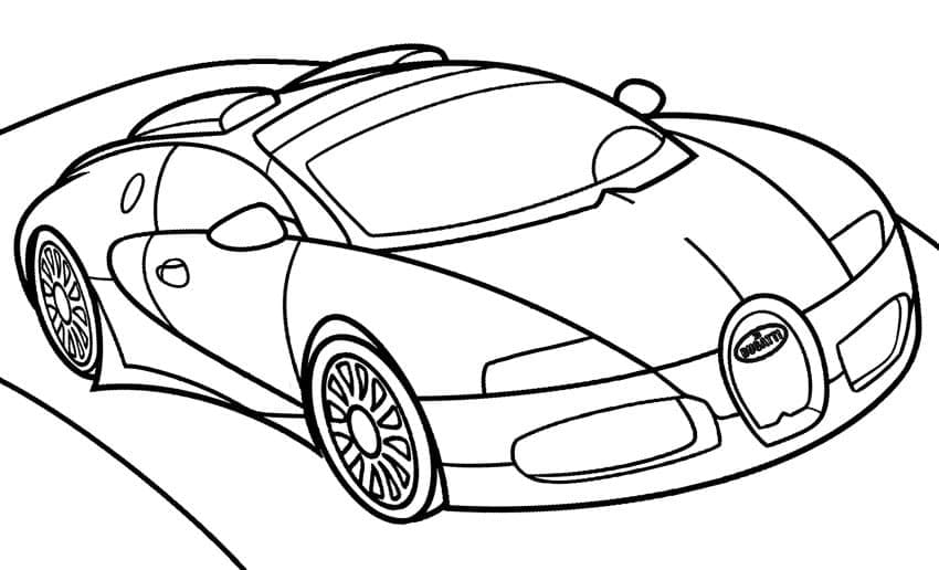 Ausdruckbares Bugatti Bild ausmalbilder
