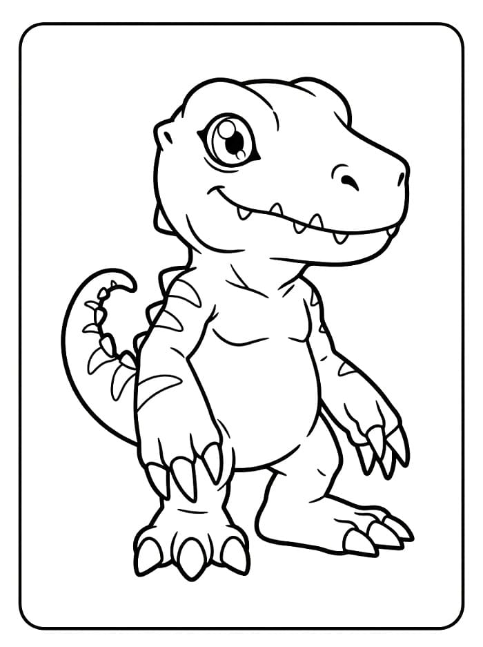 Ausdruckbares Digimon-Bild ausmalbilder