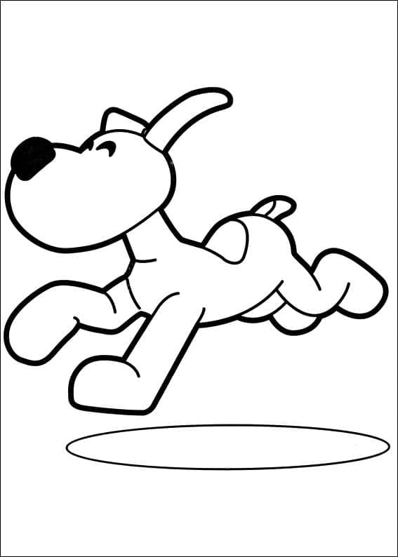 Ausdruckbares Pocoyo Motiv ausmalbilder
