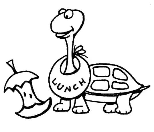 Ausdruckbares Schildkrötenbild ausmalbilder