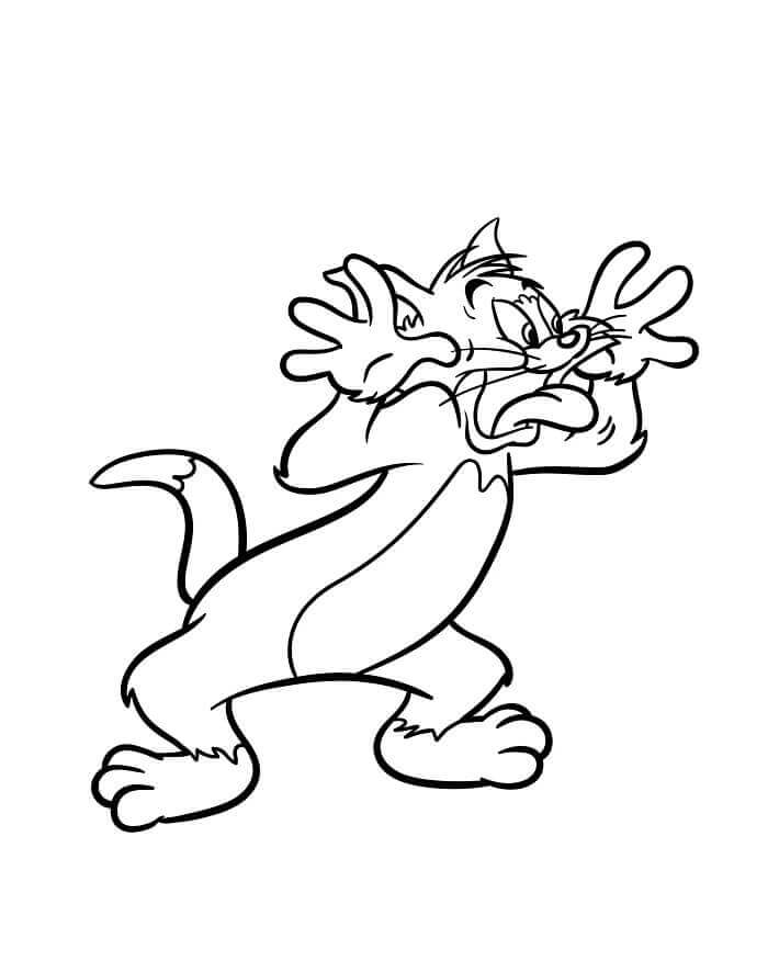Ausdruckbares Tom und Jerry Motiv ausmalbilder