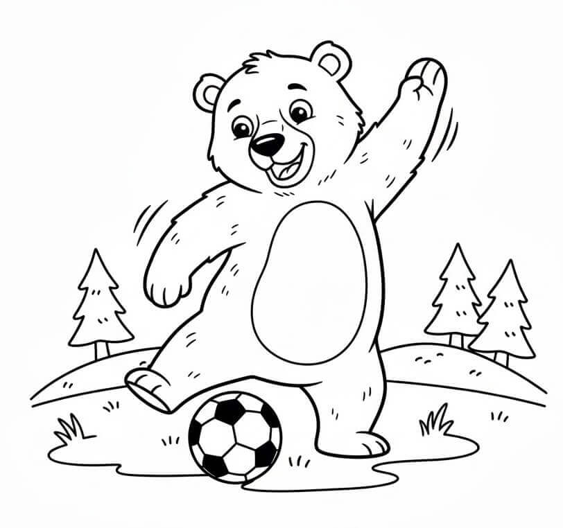 Bär ausdrucken ausmalbilder