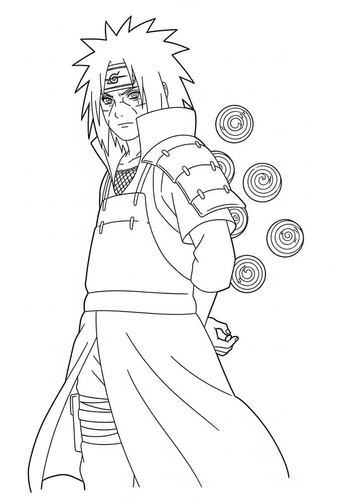 Beeindruckende Madara ausmalbilder