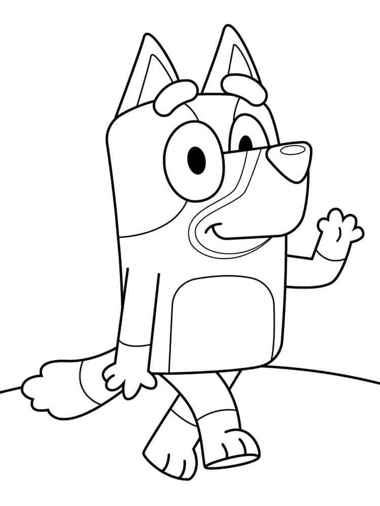 Bluey 3 ausmalbilder